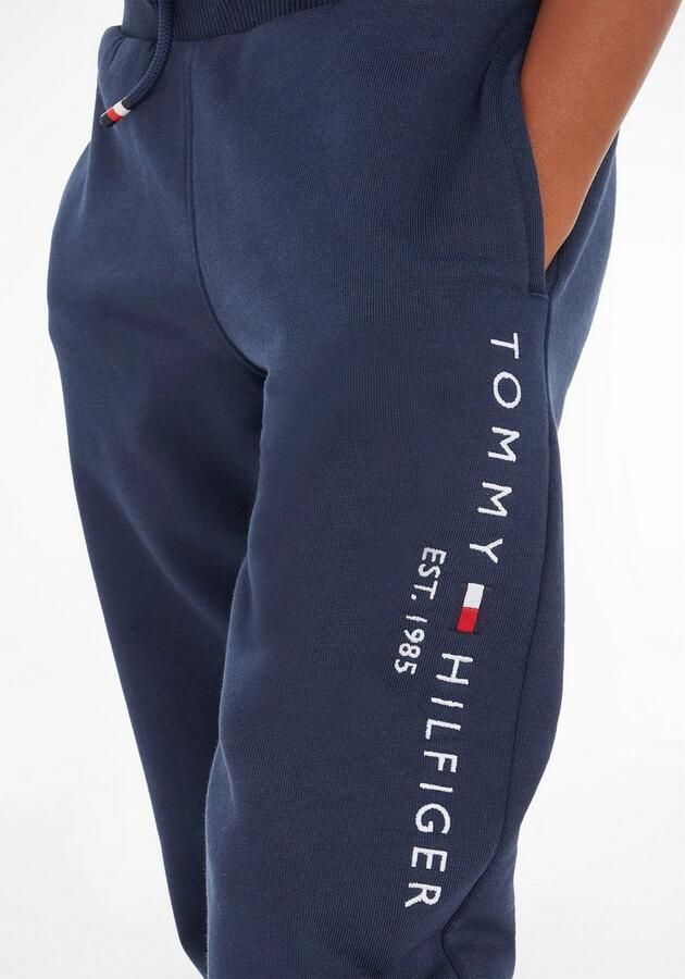 Tommy Hilfiger joggingbroek van biologisch katoen donkerblauw Jongens Meisjes Katoen (biologisch) 122 - Foto 12