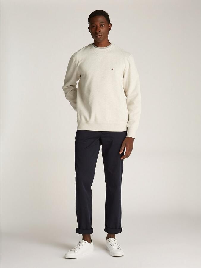 Tommy Hilfiger Sweatshirt ESS SEASONAL FLEECE CREWNECK met ronde hals en borduursel - Foto 7