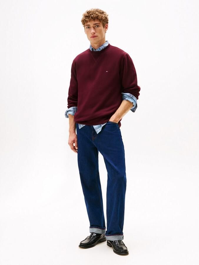 Tommy Hilfiger Sweatshirt ESS SEASONAL FLEECE CREWNECK met ronde hals en borduursel - Foto 3