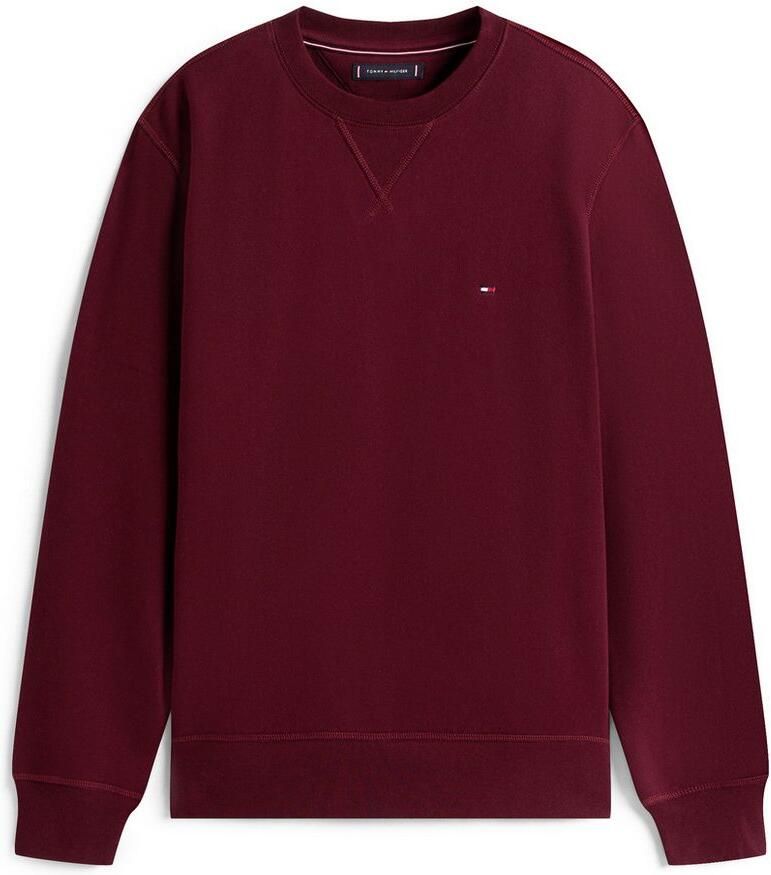 Tommy Hilfiger Sweatshirt ESS SEASONAL FLEECE CREWNECK met ronde hals en borduursel
