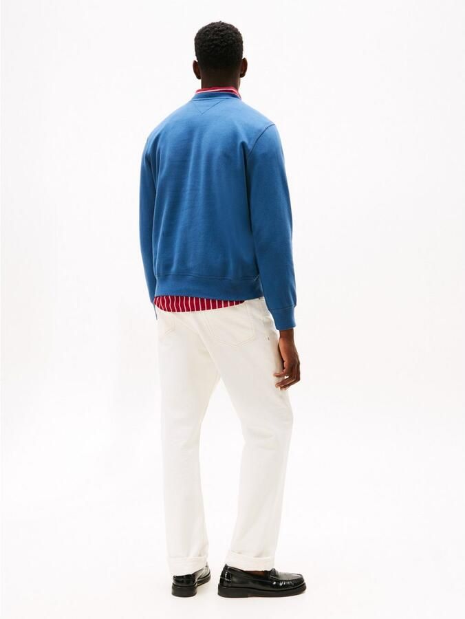 Tommy Hilfiger Sweatshirt ESS SEASONAL FLEECE CREWNECK met ronde hals en borduursel - Foto 8