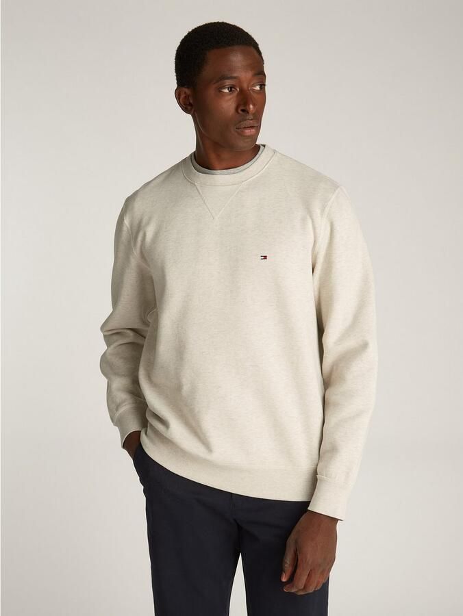 Tommy Hilfiger Sweatshirt ESS SEASONAL FLEECE CREWNECK met ronde hals en borduursel - Foto 11