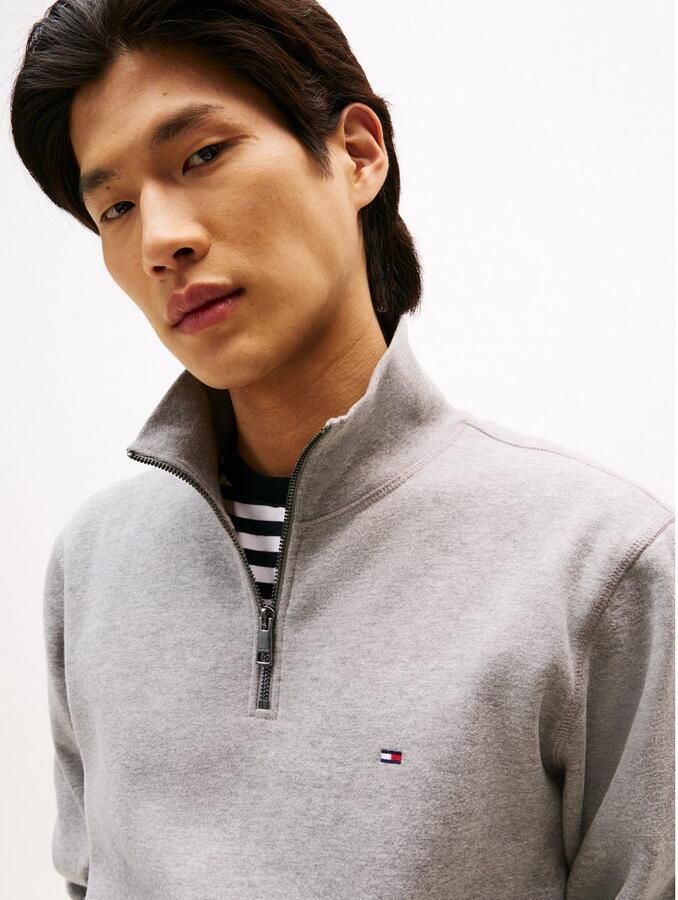 Tommy Hilfiger Essential Fleece 1 4 Zip Sweater Heren - Foto 4