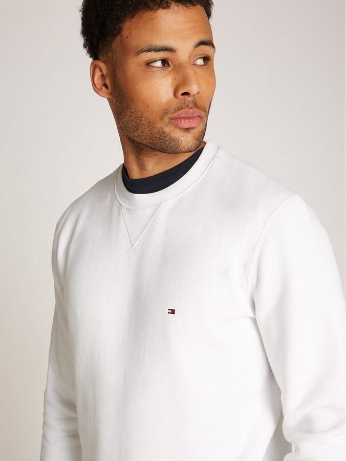 Tommy Hilfiger Sweatshirt ESSENTIAL FLEECE CREWNECK met logoborduursel - Foto 4