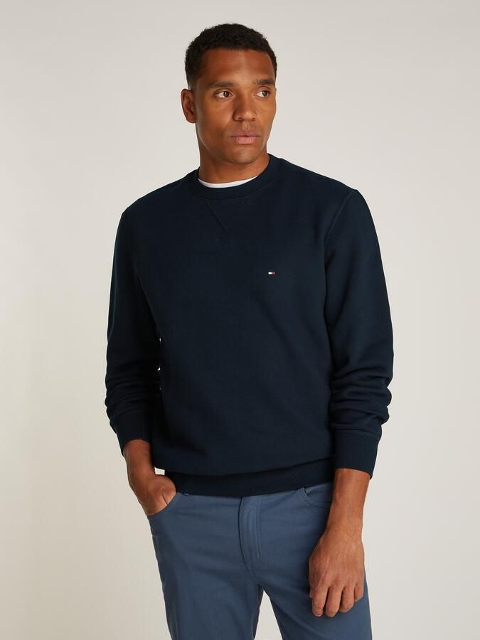 Tommy Hilfiger Sweatshirt ESSENTIAL FLEECE CREWNECK met logoborduursel - Foto 7