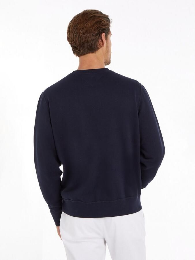 Tommy Hilfiger Sweatshirt ESSENTIAL FLEECE CREWNECK met logoborduursel - Foto 3