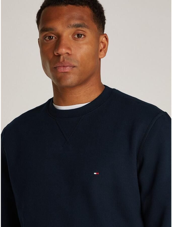 Tommy Hilfiger Sweatshirt ESSENTIAL FLEECE CREWNECK met logoborduursel - Foto 2