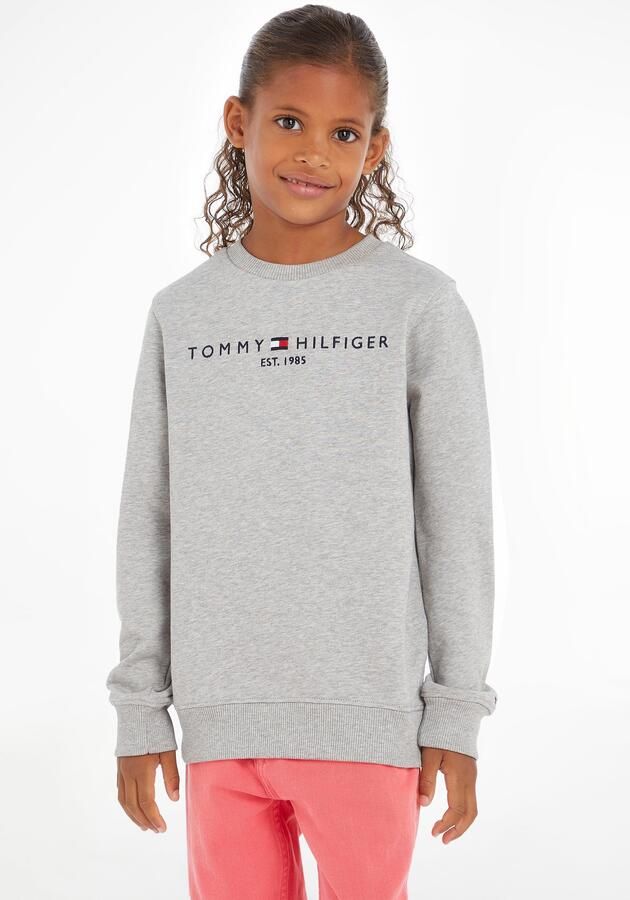 Tommy Hilfiger Sweatshirt ESSENTIAL SWEATSHIRT Kinderen Kids Junior MiniMe voor en - Foto 8