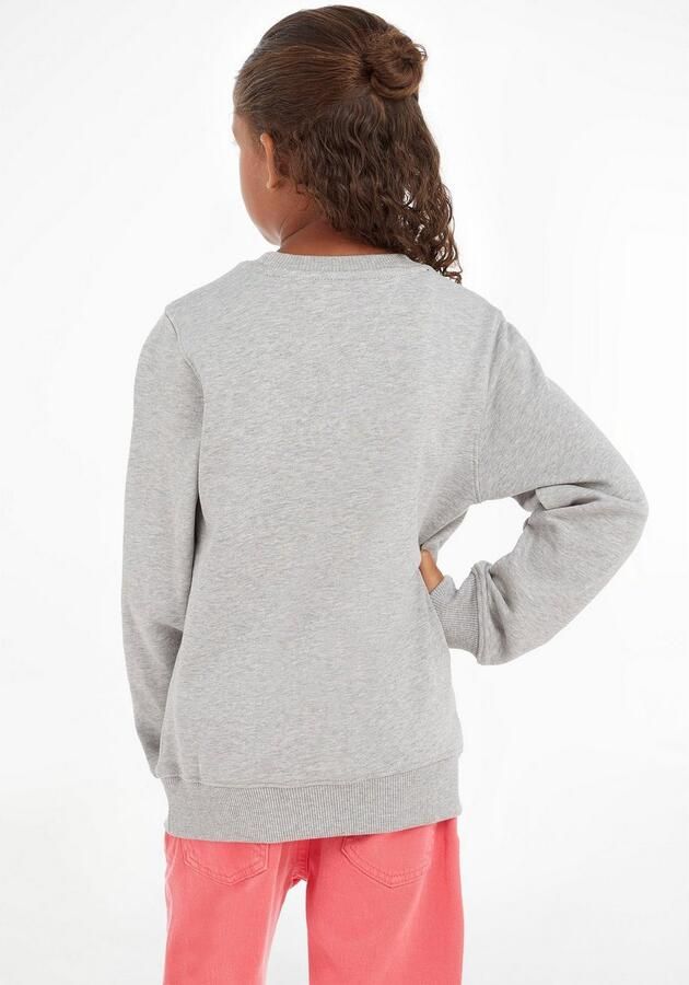 Tommy Hilfiger Sweatshirt ESSENTIAL SWEATSHIRT Kinderen Kids Junior MiniMe voor en - Foto 6