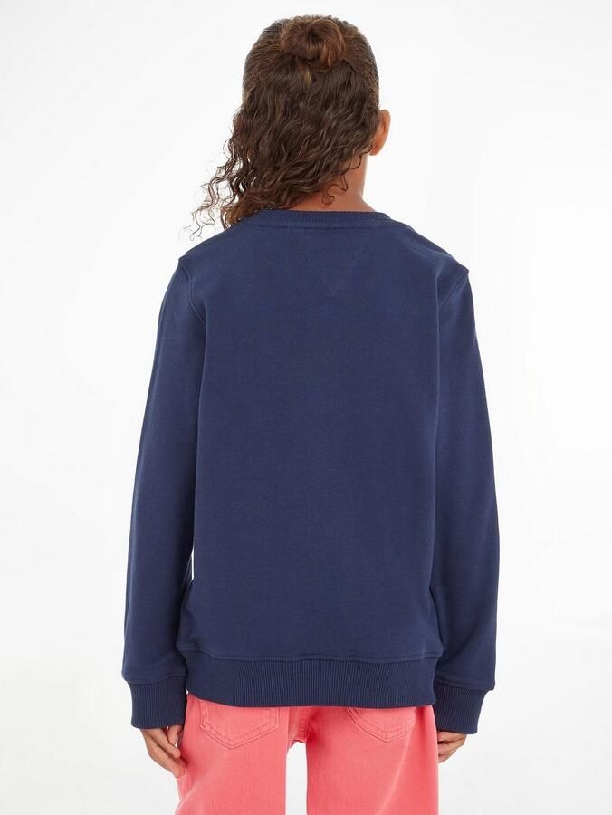 Tommy Hilfiger Sweatshirt ESSENTIAL SWEATSHIRT Kinderen Kids Junior MiniMe voor en - Foto 5