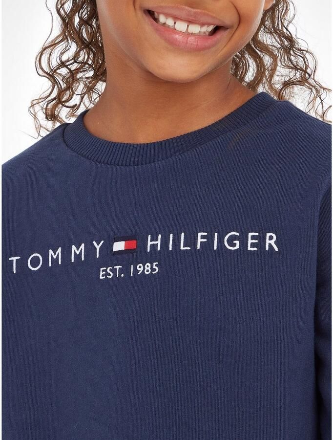 Tommy Hilfiger Sweatshirt ESSENTIAL SWEATSHIRT Kinderen Kids Junior MiniMe voor en - Foto 3
