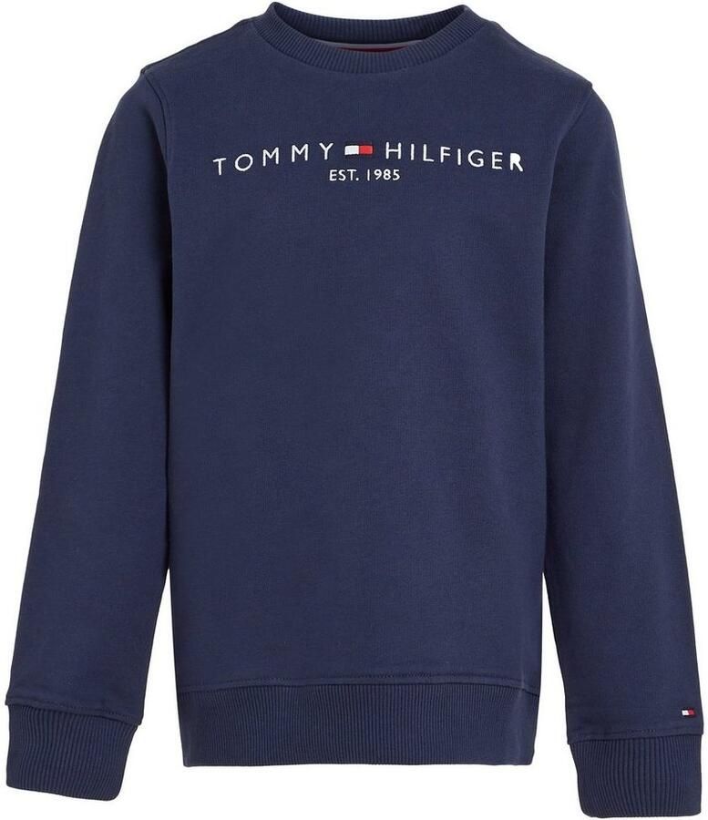 Tommy Hilfiger Sweatshirt ESSENTIAL SWEATSHIRT Kinderen Kids Junior MiniMe voor en - Foto 2