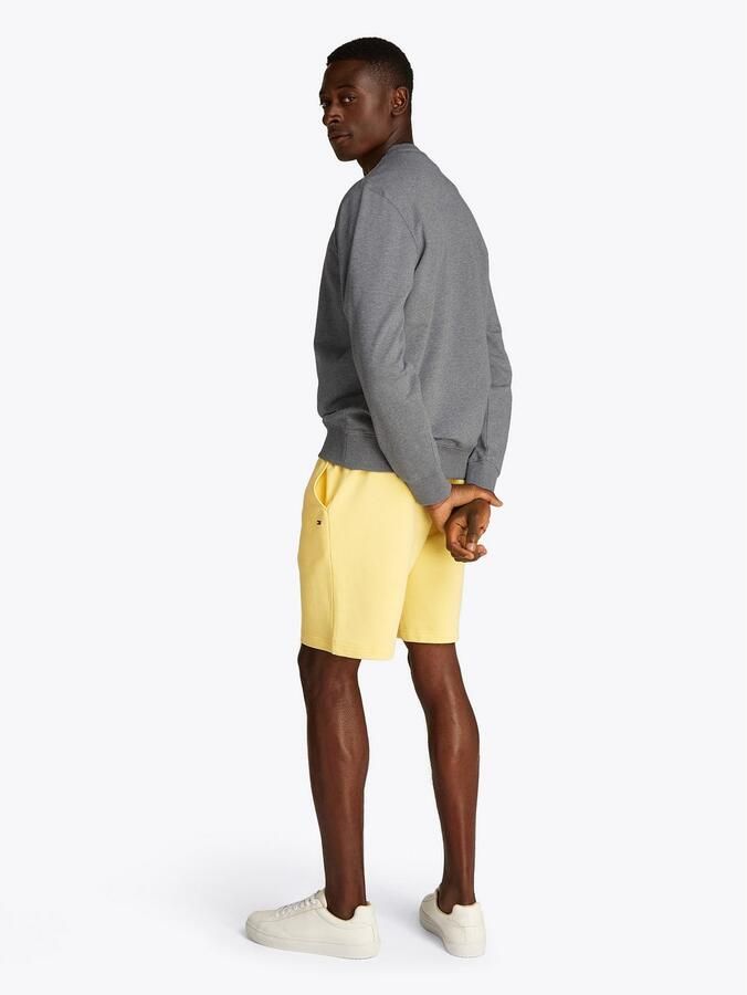 Tommy Hilfiger Grijze Trui Geribbelde Kraag Manchetten Zoom Gray Heren - Foto 3