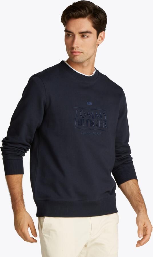 Tommy Hilfiger Sweatshirt HILFIGER EMBRO LOGO SWEATSHIRT - Foto 5
