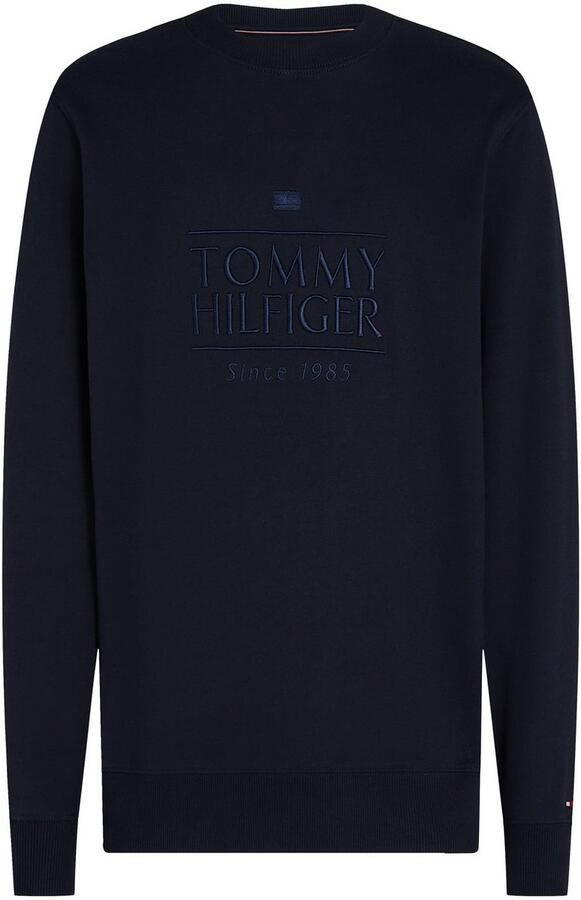 Tommy Hilfiger Sweatshirt HILFIGER EMBRO LOGO SWEATSHIRT - Foto 4