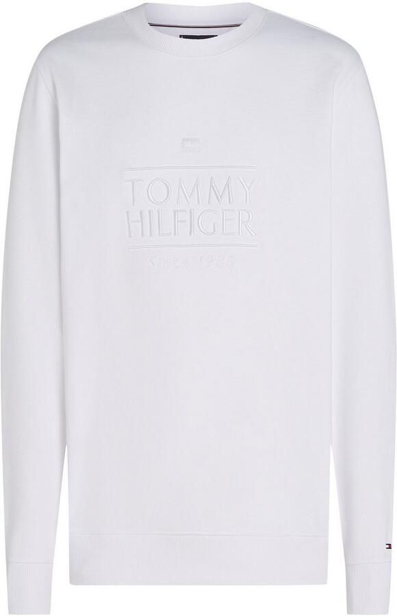 Tommy Hilfiger Sweatshirt HILFIGER EMBRO LOGO SWEATSHIRT - Foto 4