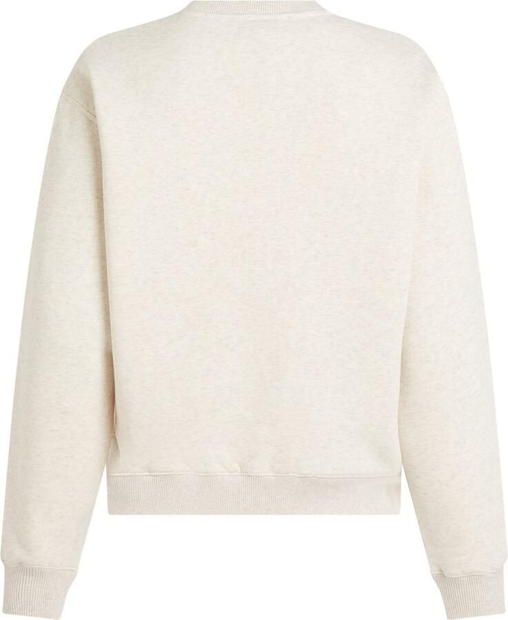 TOMMY HILFIGER Dames Truien & Vesten Mdrn Reg Corp Logo C-nk Swtshrt Beige - Foto 2