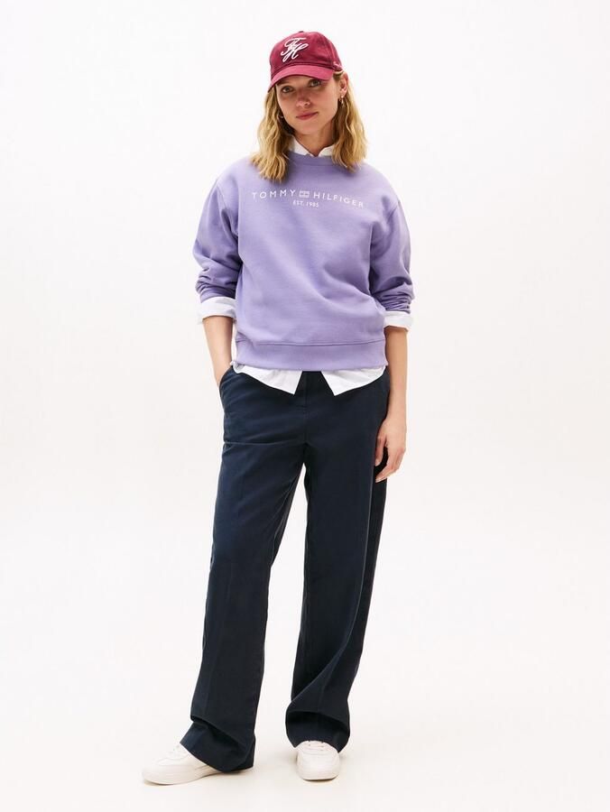 Tommy Hilfiger Sweatshirt MDRN REG CORP LOGO C-NK SWTSHRT - Foto 4