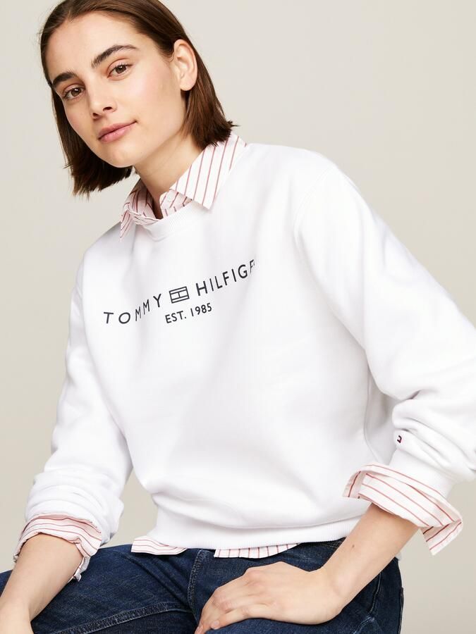Tommy Hilfiger Sweatshirt MDRN REG CORP LOGO C-NK SWTSHRT - Foto 5