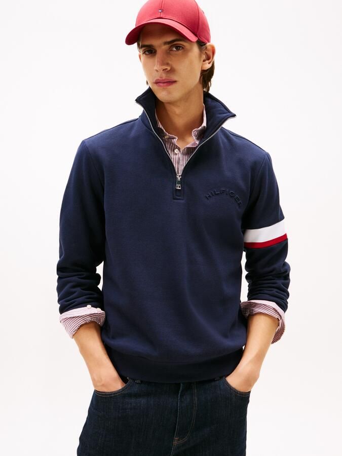 Tommy Hilfiger Sweatshirt RWB INSERT ZIP - Foto 4