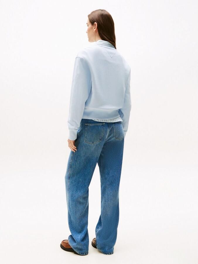 Tommy Hilfiger Sweatshirt SCRIPT REG PIQUE SWTSHRT met script-logo-opschrift - Foto 3