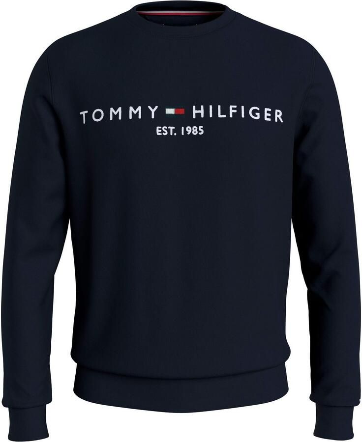 Tommy Hilfiger Sweatshirt TOMMY LOGO SWEATSHIRT met ronde hals en borduursel - Foto 4