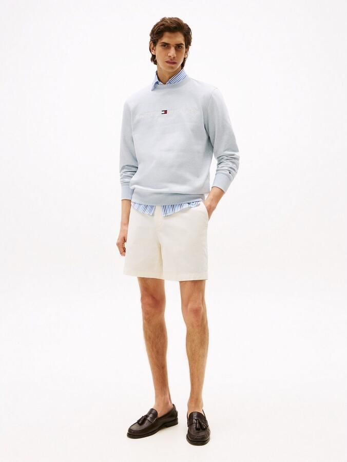 Tommy Hilfiger Sweatshirt TOMMY LOGO SWEATSHIRT met ronde hals en borduursel - Foto 2