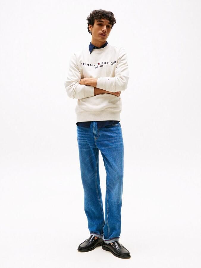 Tommy Hilfiger Sweatshirt TOMMY LOGO SWEATSHIRT met ronde hals en borduursel - Foto 8