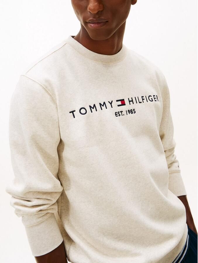 Tommy Hilfiger Sweatshirt TOMMY LOGO SWEATSHIRT met ronde hals en borduursel - Foto 2