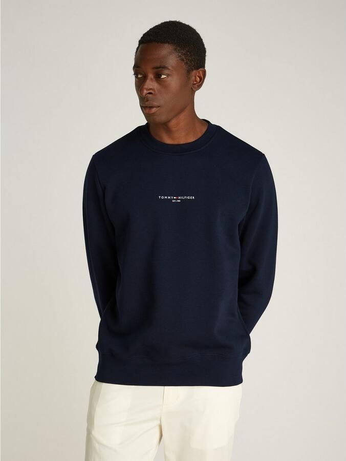Tommy Hilfiger Sweatshirt TOMMY LOGO TIPPED CREWNECK - Foto 6