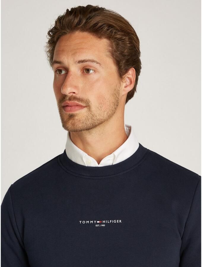 Tommy Hilfiger Sweatshirt TOMMY LOGO TIPPED CREWNECK - Foto 4
