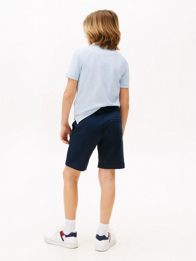 Tommy Hilfiger Sweatshort TOMMY FLAG HILFIGER SWEATSHORT met logo-vlag korte mouw - Foto 3