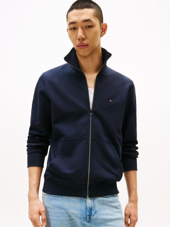 Tommy Hilfiger Sweatvest ESSENTIAL TERRY ZT STAND COLLAR - Foto 4
