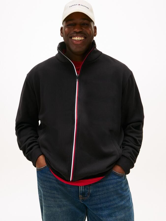 Tommy Hilfiger Sweatvest GLOBAL STRIPE ZIP - Foto 4