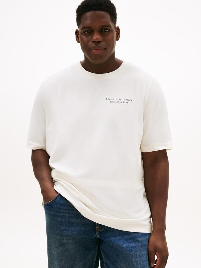 Tommy Hilfiger T-shirt BT-PHOTO PRINT GRAPHIC Grote maten grote rugprint ronde hals - Foto 5