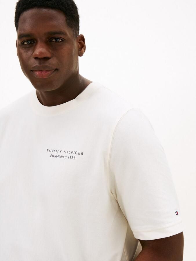 Tommy Hilfiger T-shirt BT-PHOTO PRINT GRAPHIC Grote maten grote rugprint ronde hals