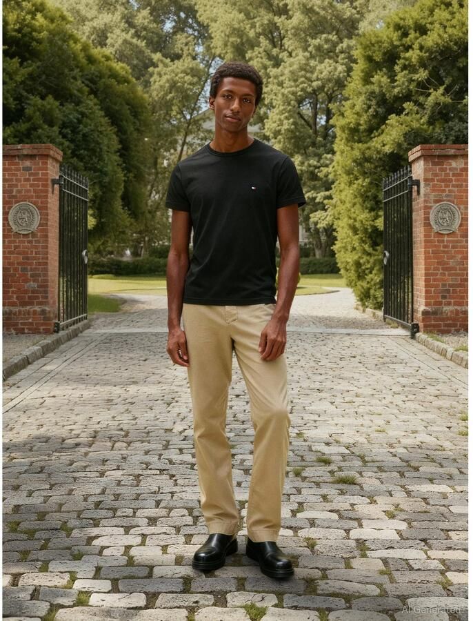 Tommy Hilfiger T-shirt Korte Mouw Core Stretch Slim C-Neck Tee - Foto 3