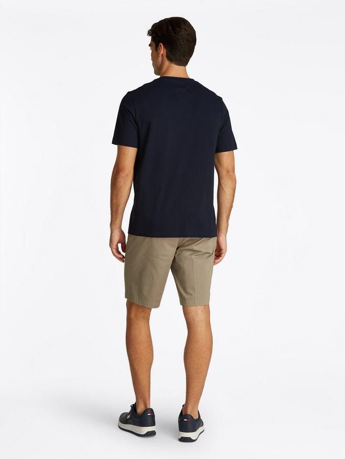 Tommy Hilfiger T-shirt ESSENTIAL REG FIT SOLID TEE met borduursel en ronde hals - Foto 7