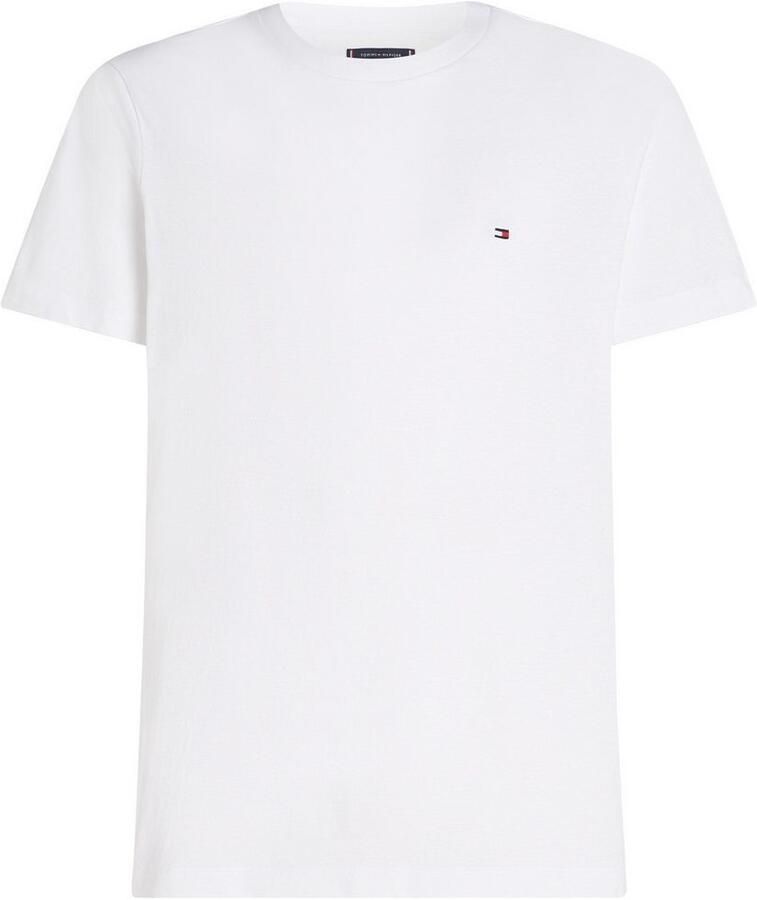 TOMMY JEANS T-shirt TJM ESSENTIAL SOLID TEE met ronde hals en subtiele logo-vlag - Foto 5