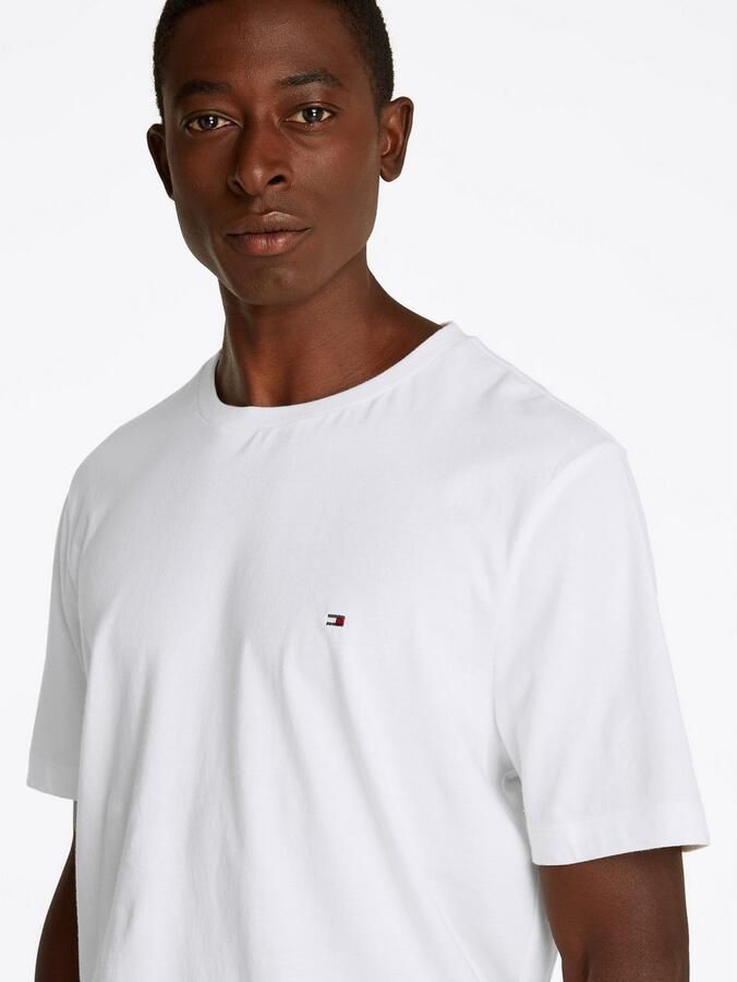 TOMMY JEANS T-shirt TJM ESSENTIAL SOLID TEE met ronde hals en subtiele logo-vlag - Foto 19