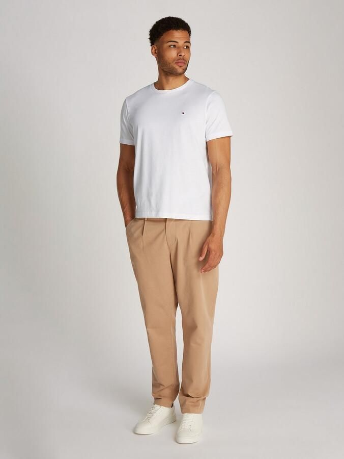 TOMMY JEANS T-shirt TJM ESSENTIAL SOLID TEE met ronde hals en subtiele logo-vlag - Foto 20