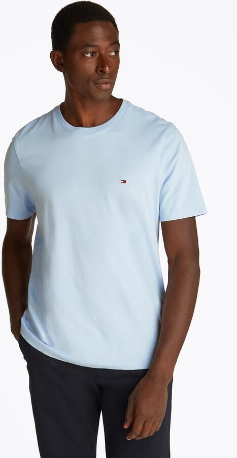 TOMMY HILFIGER Heren Polo's & T-shirts Ess Seasonal Reg Fit Solid Tee Lichtblauw - Foto 10