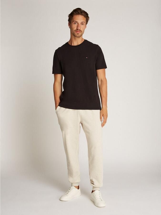 Tommy Hilfiger T-shirt ESSENTIAL REG FIT SOLID TEE met borduursel en ronde hals - Foto 5