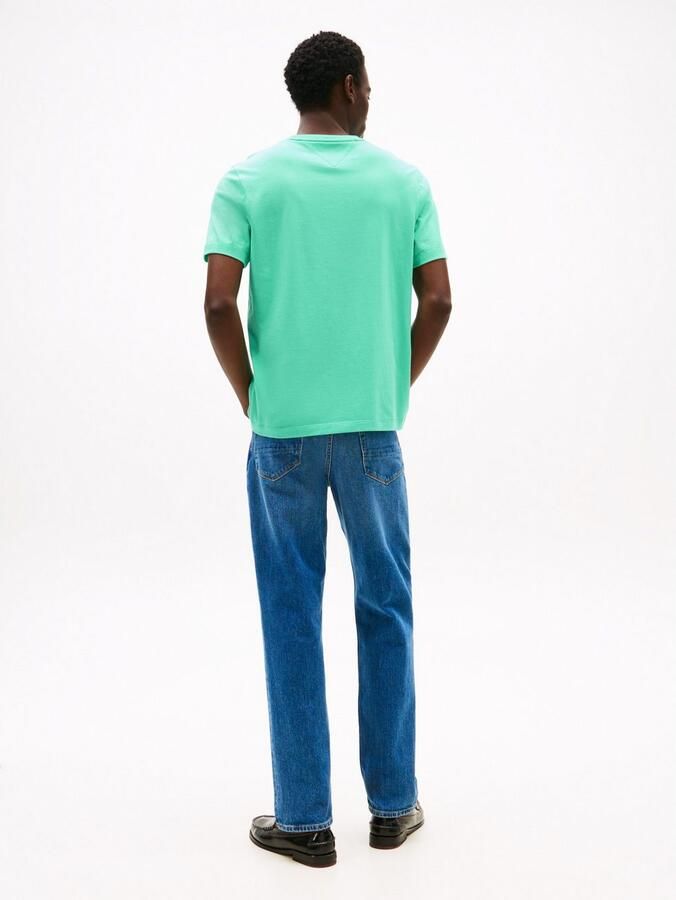 Tommy Hilfiger T-shirt ESSENTIAL REG FIT SOLID TEE met borduursel en ronde hals - Foto 5