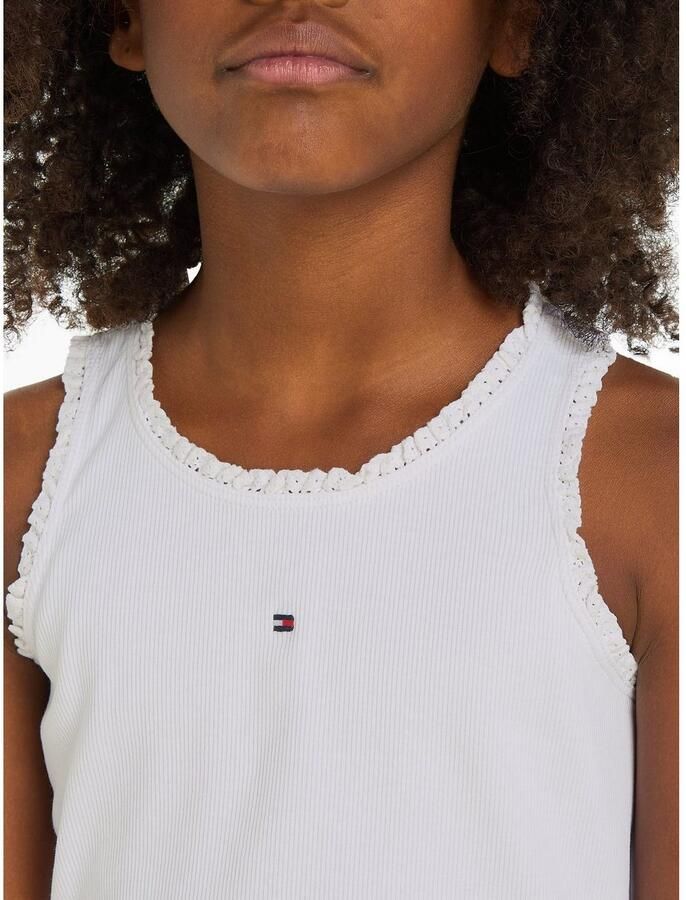 Tommy Hilfiger T-shirt ESSENTIAL RIB LACE TANK TOP - Foto 1