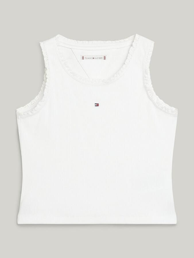 Tommy Hilfiger T-shirt ESSENTIAL RIB LACE TANK TOP - Foto 6