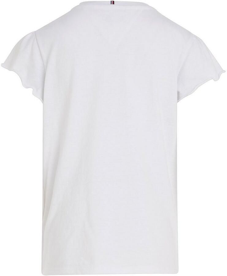 Tommy Hilfiger T-shirt ESSENTIAL RUFFLE SLEEVE TOP - Foto 2