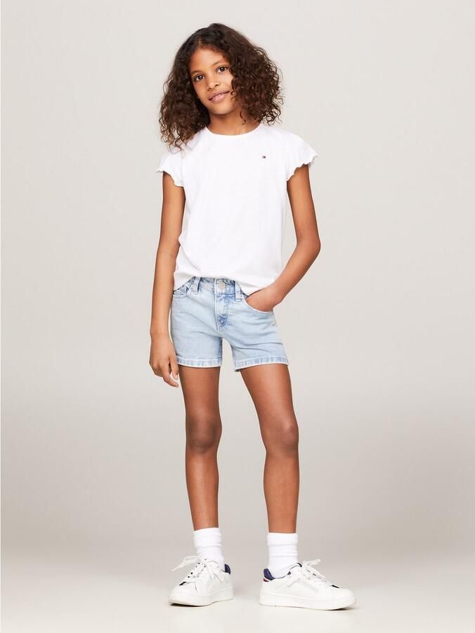 Tommy Hilfiger T-shirt ESSENTIAL RUFFLE SLEEVE TOP - Foto 10