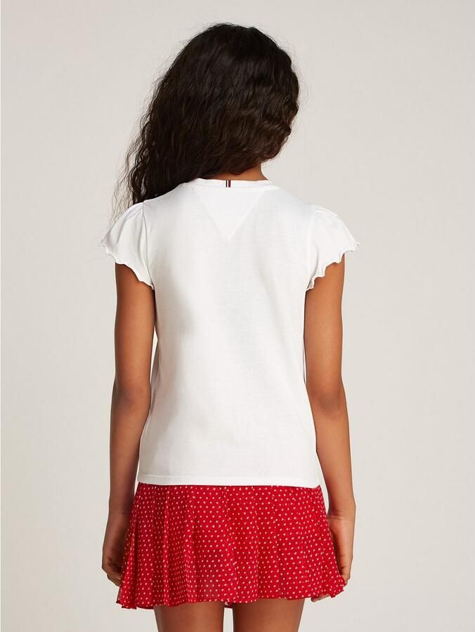 Tommy Hilfiger T-shirt ESSENTIAL RUFFLE SLEEVE TOP - Foto 15