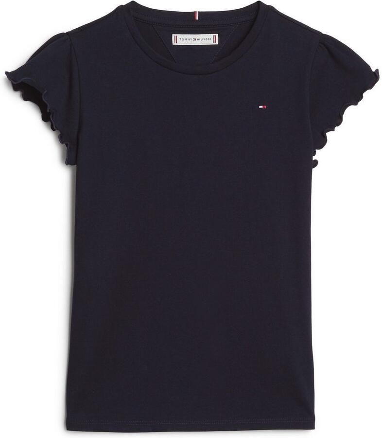 Tommy Hilfiger T-shirt ESSENTIAL RUFFLE SLEEVE TOP